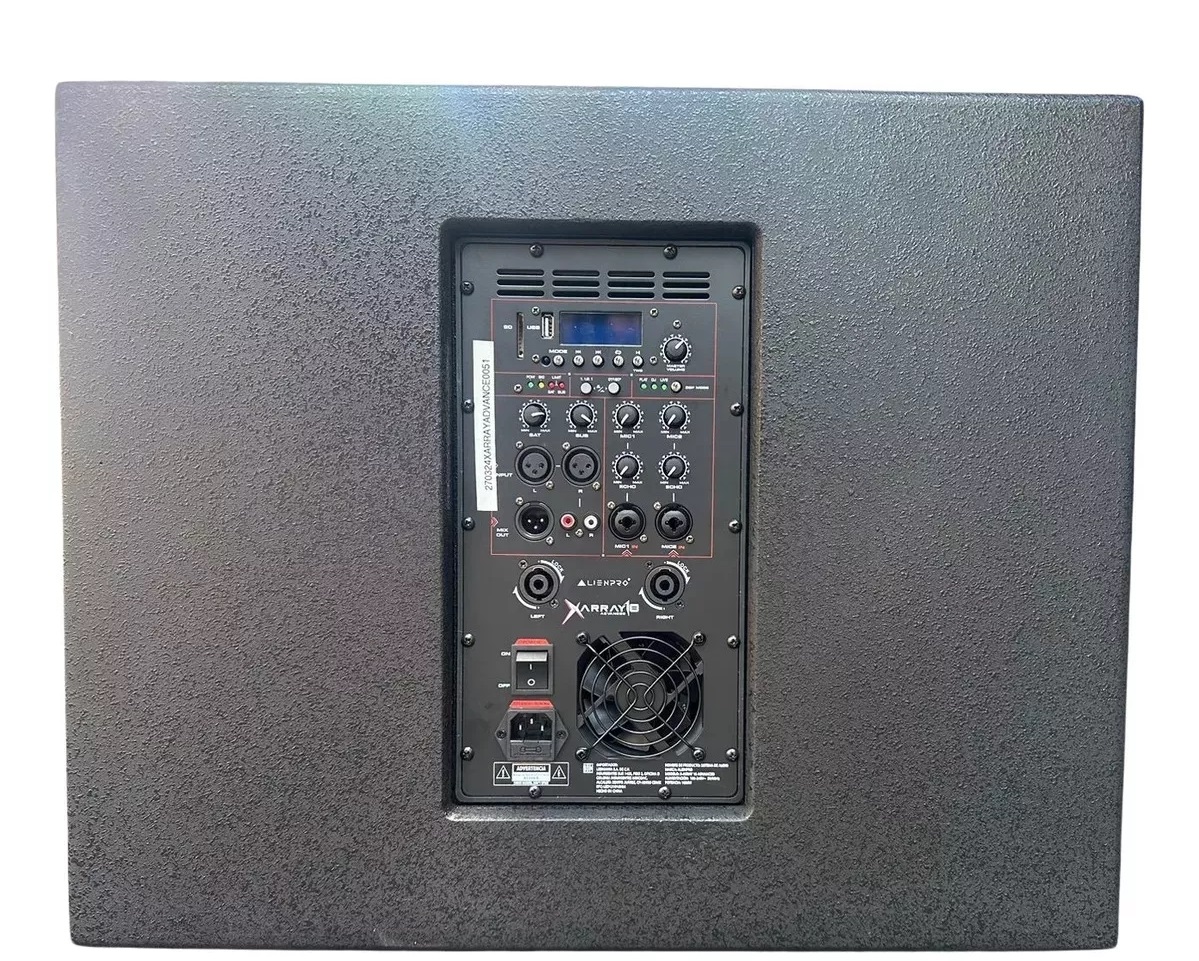 Sistema Lineal X Array 18 Advance Subwoofer Bocinas Alien - Imagen 3